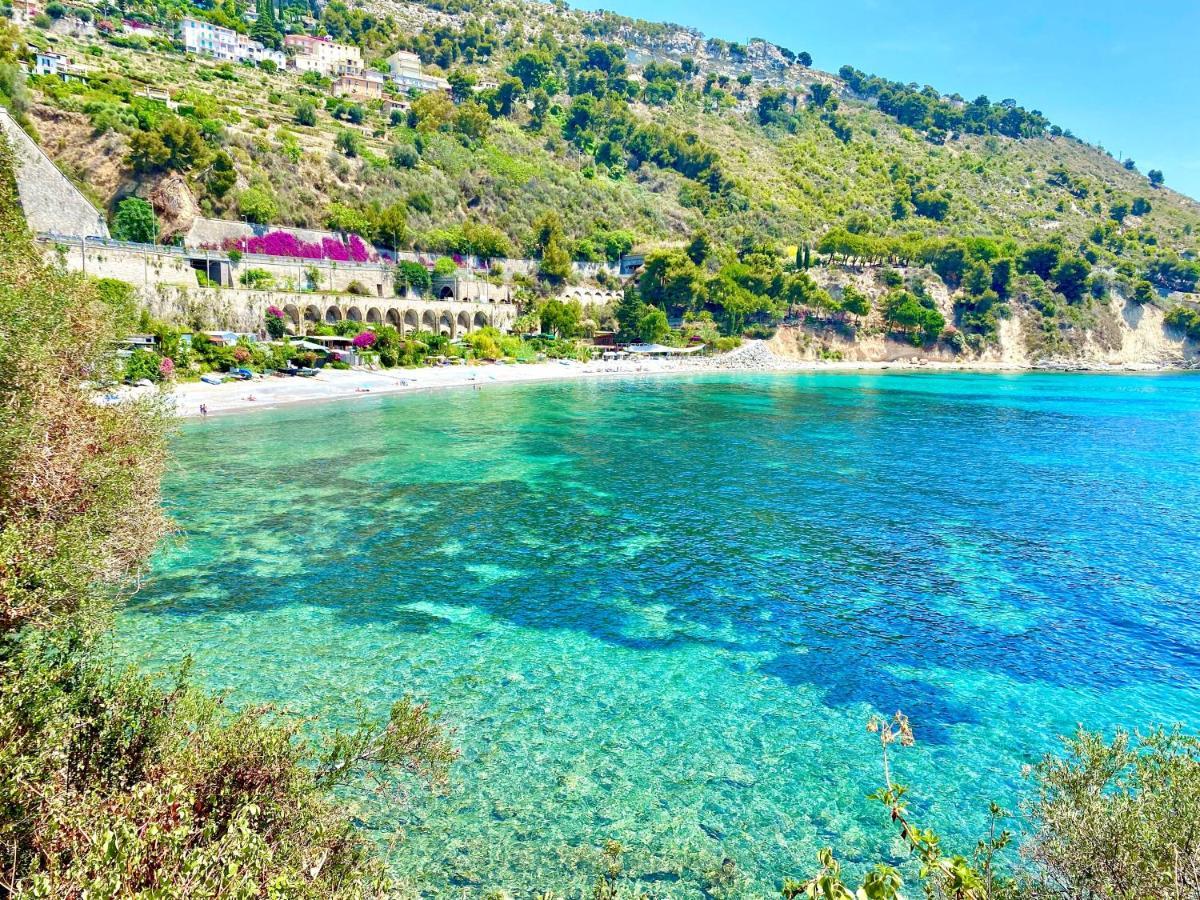 Kiss Of Sea - Balzi Rossi & Baia Beniamin Lejlighed Ventimiglia Eksteriør billede